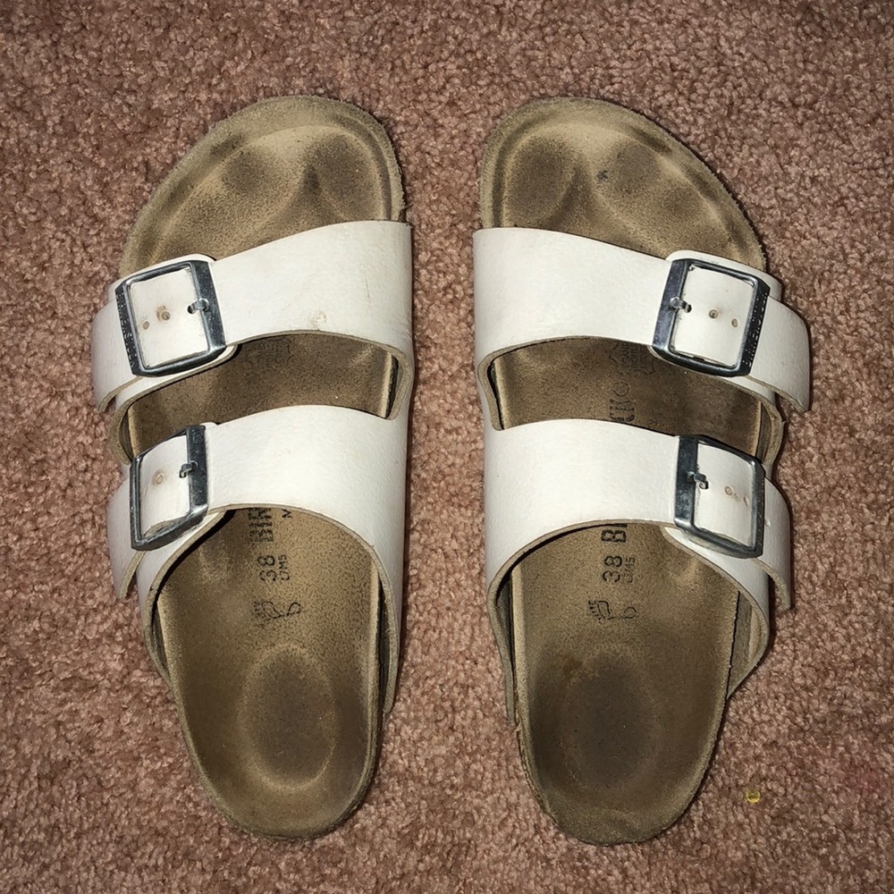 White Birkenstocks